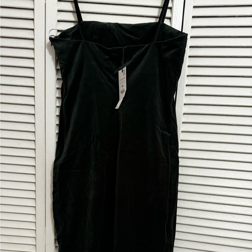 Green olive dress